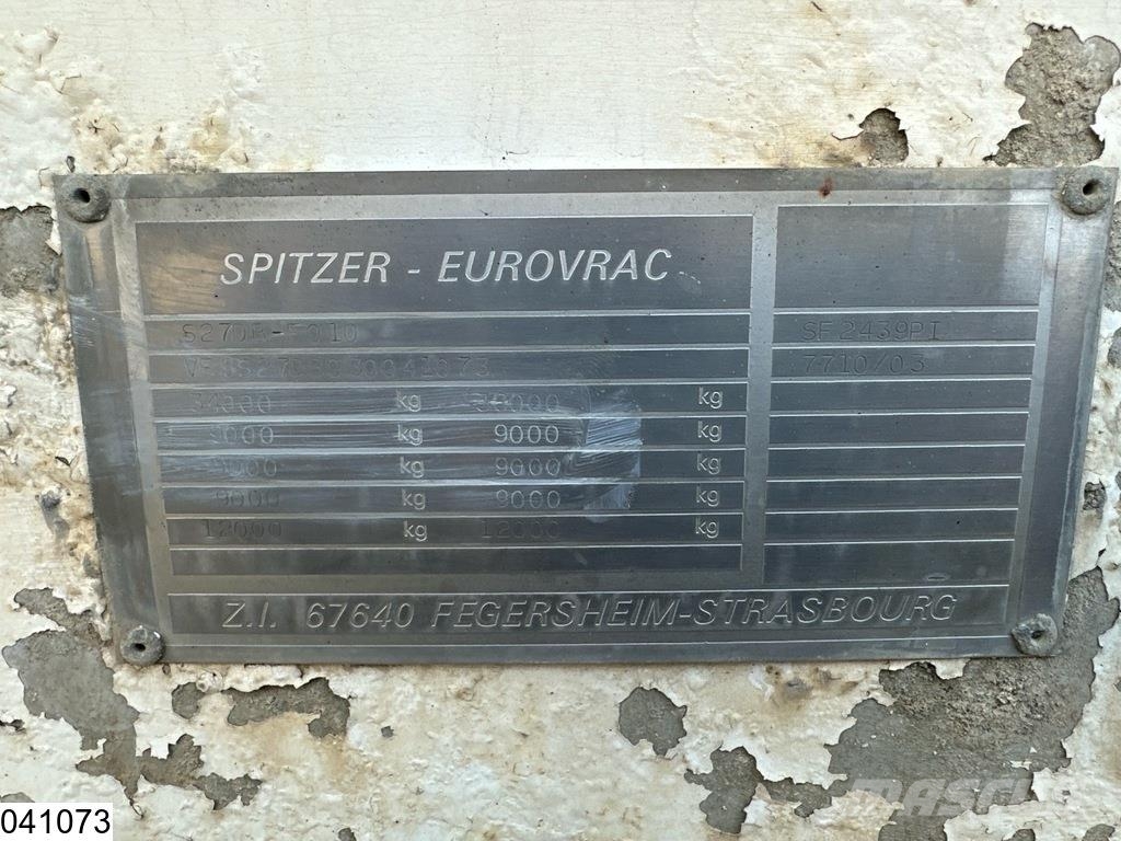 Spitzer Silo 39.000 Lter, 1 Comp. Tankauflieger