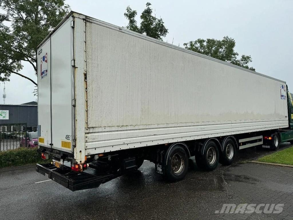 Van Hool 3B2014 BPW + STEERING AXLE + LOADLIFT Skåptrailer