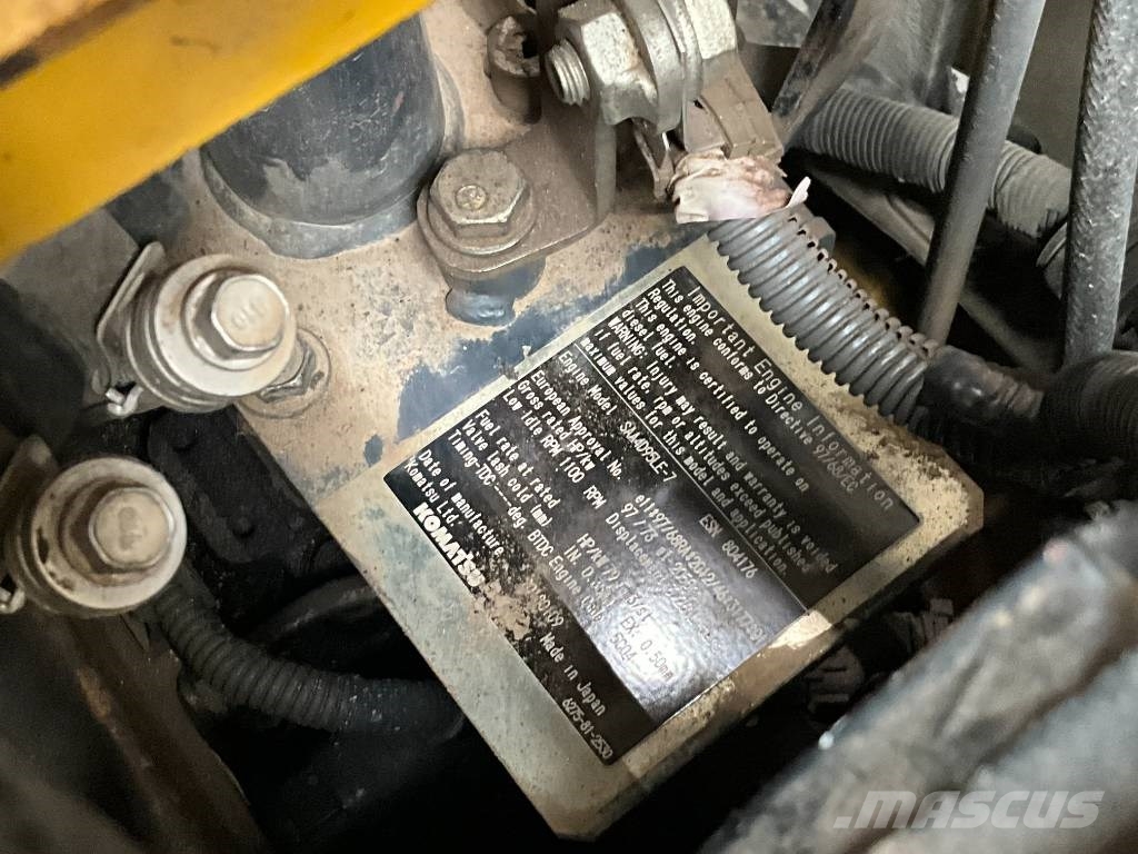 Komatsu PC 138 US-11 Pásová rýpadla