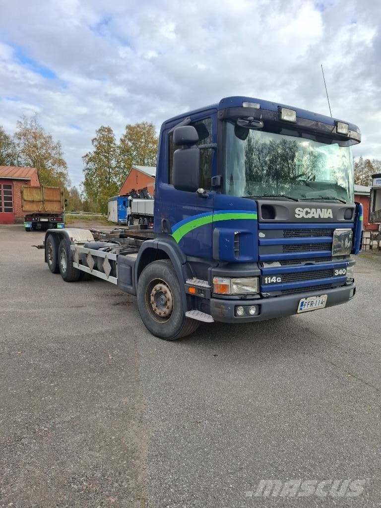 Scania P 114 GB6X2 4NA 340 平板车