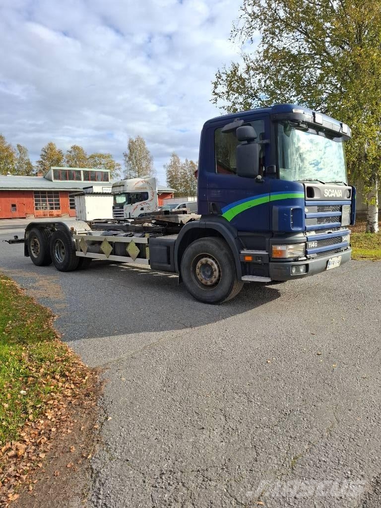 Scania P 114 GB6X2 4NA 340 平板车