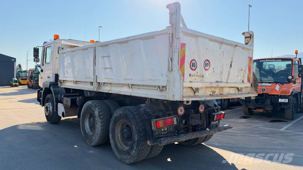 MAN 27.403 6X4 3 sided tipper Kiperi kamioni