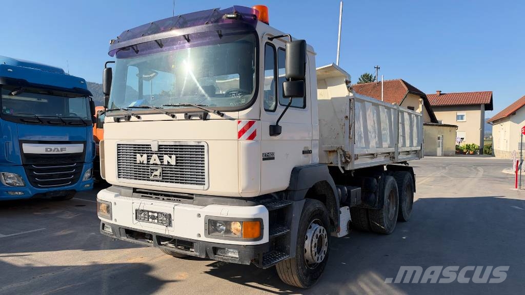 MAN 27.403 6X4 3 sided tipper Kiperi kamioni