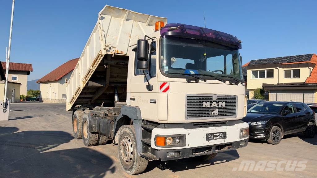 MAN 27.403 6X4 3 sided tipper Kiperi kamioni