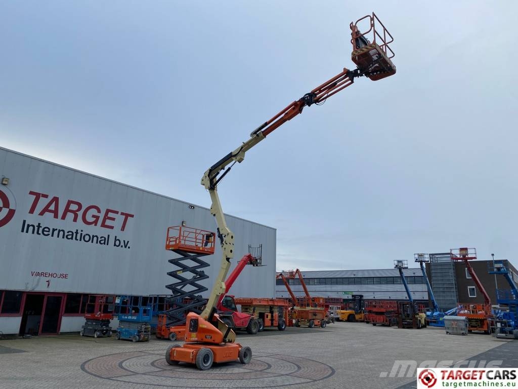 JLG E400AJPN Electric Articulated Boom WorkLift 1419cm رافعات ذراع ذاتية الحركة مدمجة