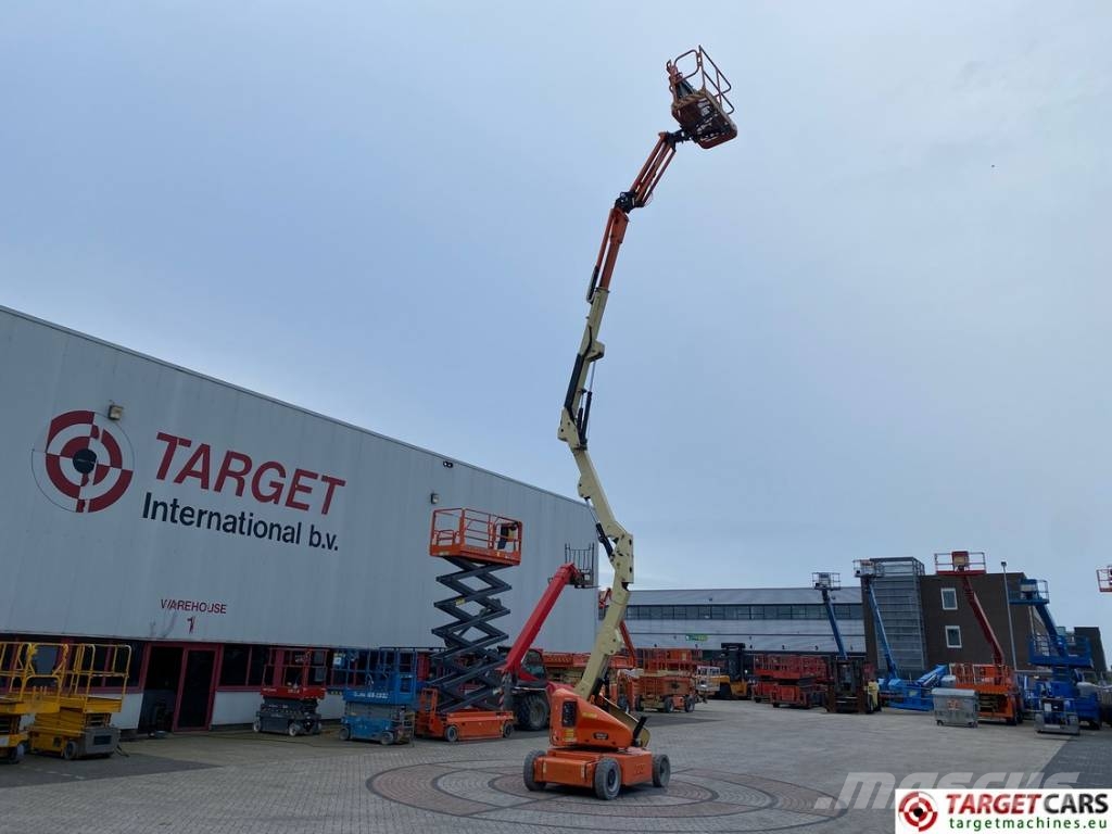 JLG E400AJPN Electric Articulated Boom WorkLift 1419cm رافعات ذراع ذاتية الحركة مدمجة