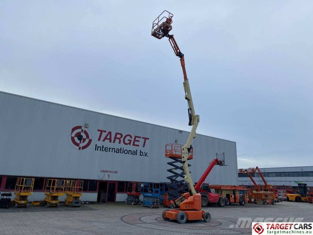 JLG E400AJPN Electric Articulated Boom WorkLift 1419cm رافعات ذراع ذاتية الحركة مدمجة