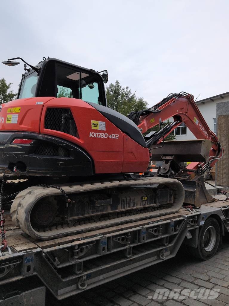 Kubota Kompaktbagger KX 080-4 alpha 2 Pelle sur chenilles