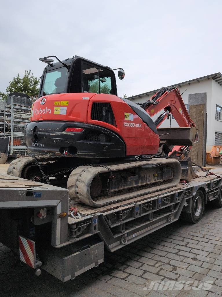 Kubota Kompaktbagger KX 080-4 alpha 2 Pelle sur chenilles