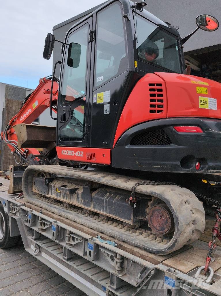 Kubota Kompaktbagger KX 080-4 alpha 2 Pelle sur chenilles