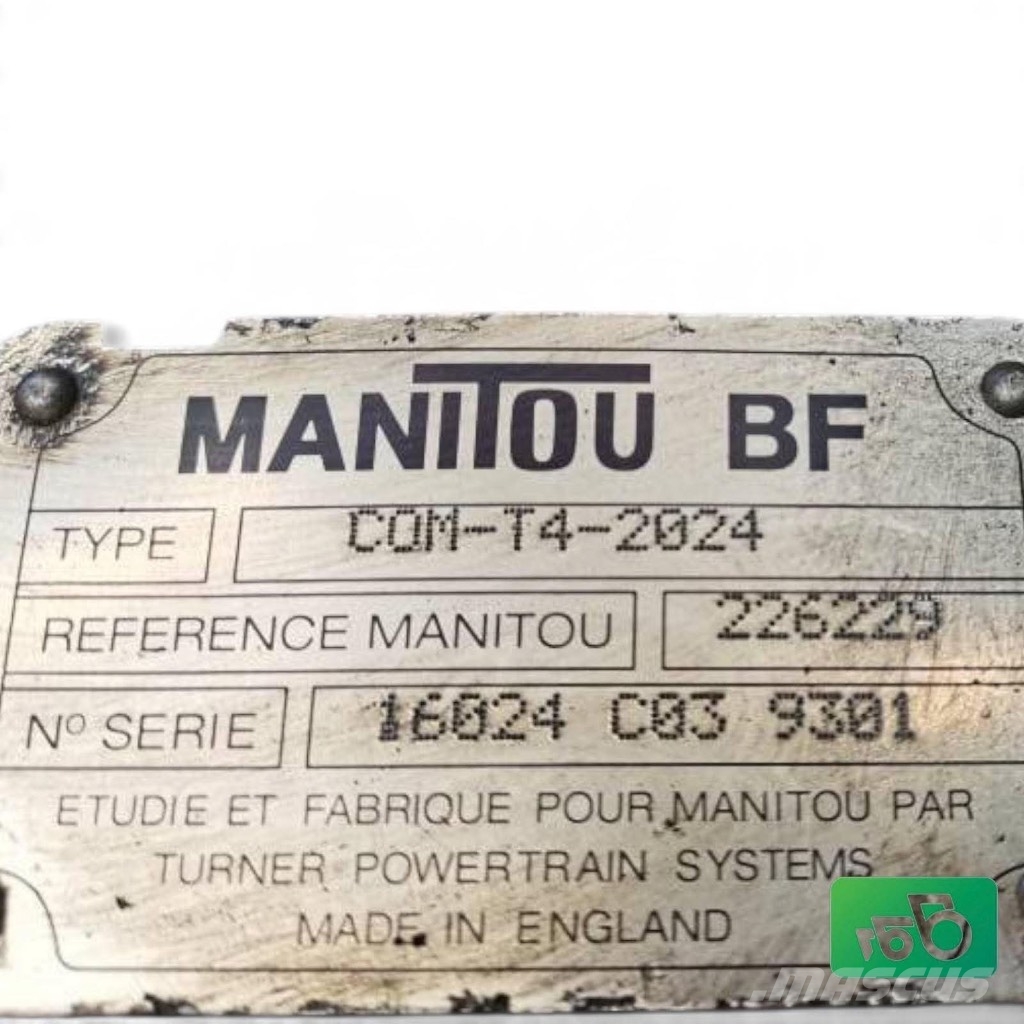 Manitou MLT 835 COM-T4-2024 Transmission Transmission