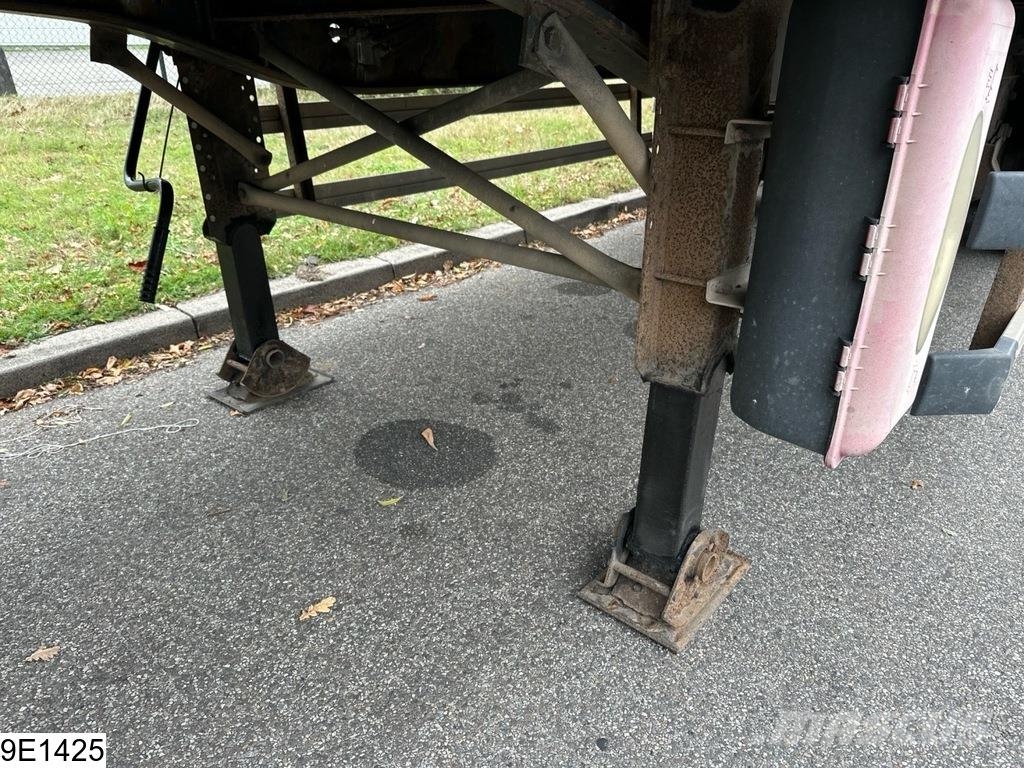 Fruehauf open laadbak Lifting axle Vlakke laadvloeren