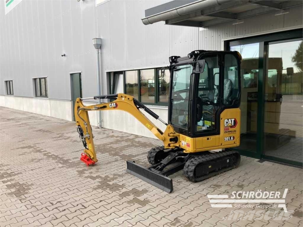 CAT 301.6 Ekskavatori uz riteņiem