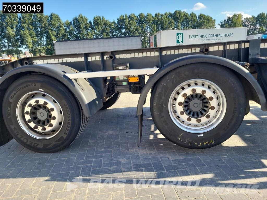 GS Meppel AIC-2700 N 3 axles BDF Kontejnerske prikolice