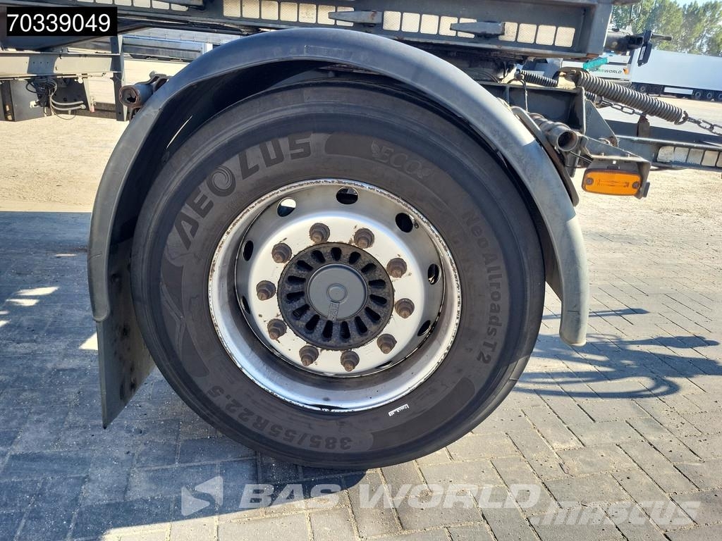 GS Meppel AIC-2700 N 3 axles BDF Kontejnerske prikolice