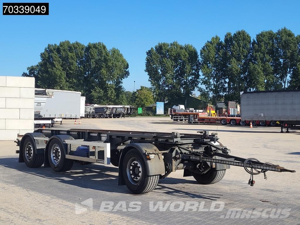 GS Meppel AIC-2700 N 3 axles BDF Kontejnerske prikolice
