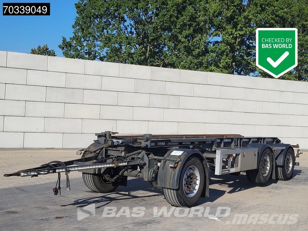 GS Meppel AIC-2700 N 3 axles BDF Kontejnerske prikolice