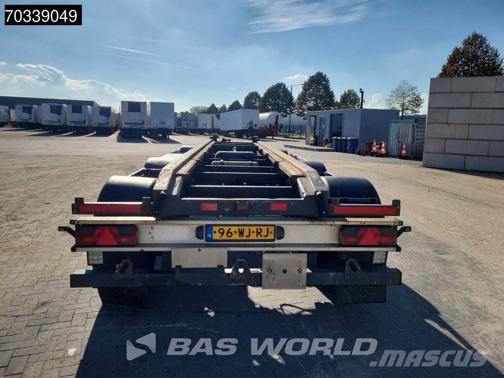 GS Meppel AIC-2700 N 3 axles BDF Kontejnerske prikolice