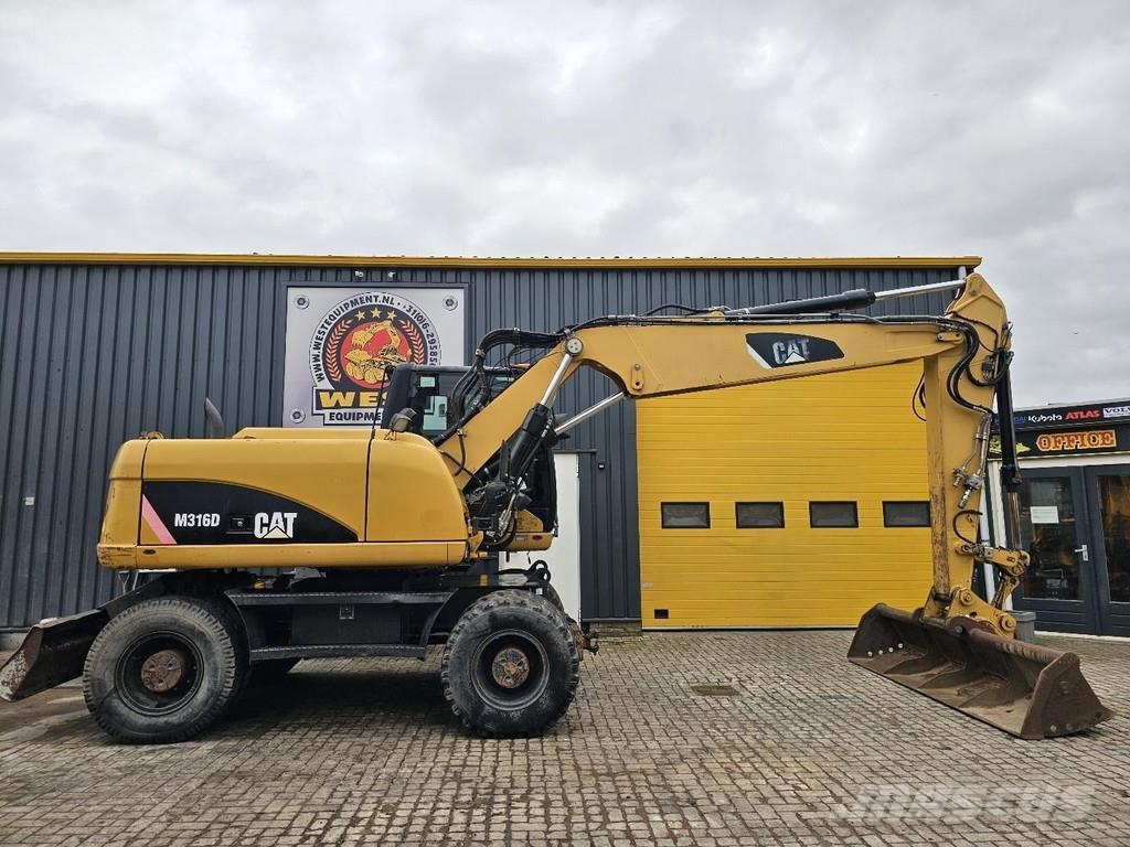 CAT M316D Ekskavatori uz riteņiem