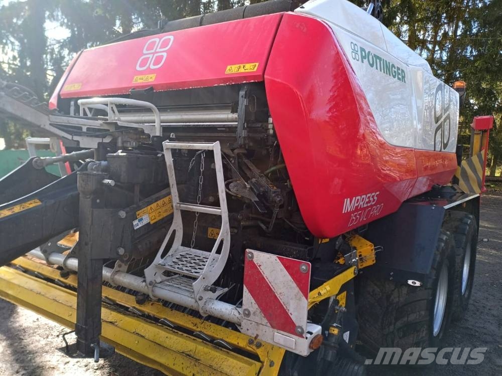 Pöttinger Impress 155 VC PRO محزمات مستديرة