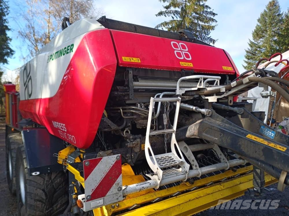 Pöttinger Impress 155 VC PRO محزمات مستديرة