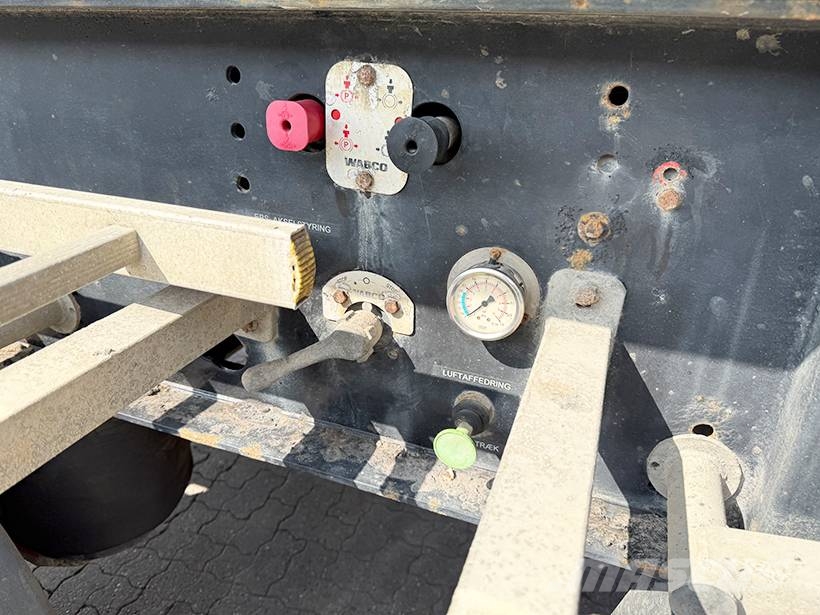 HK TIPPER 2 achse Tipper / 2 axle Alukastenmulde Kipper 25m3 Savivartės puspriekabės