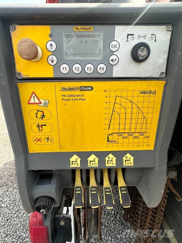 MAN TGS 26.540 8x4 + PALFINGER 23002D Żurawie samochodowe