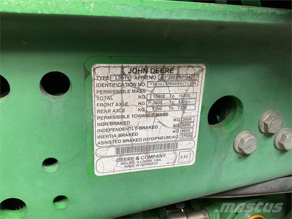 John Deere 6140R Трактори