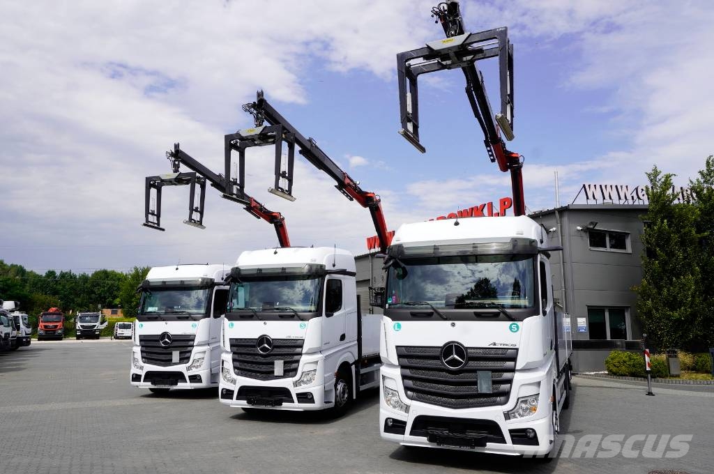 Mercedes-Benz Actros 2545 MP5 / 90 tho. km / Palfinger PK 18.001 Camiones grúa