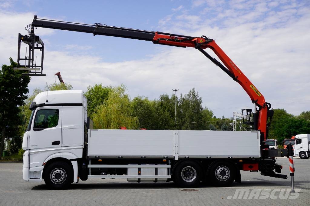Mercedes-Benz Actros 2545 MP5 / 90 tho. km / Palfinger PK 18.001 Camiones grúa