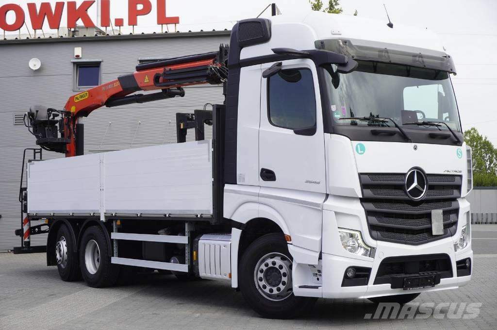 Mercedes-Benz Actros 2545 MP5 / 90 tho. km / Palfinger PK 18.001 Camiones grúa