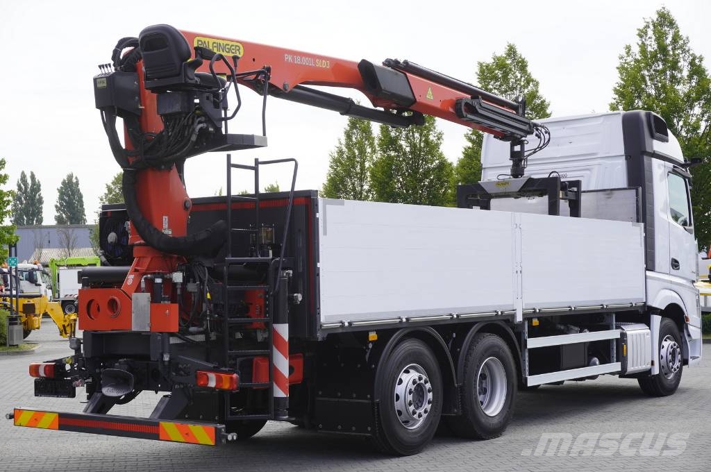 Mercedes-Benz Actros 2545 MP5 / 90 tho. km / Palfinger PK 18.001 Camiones grúa