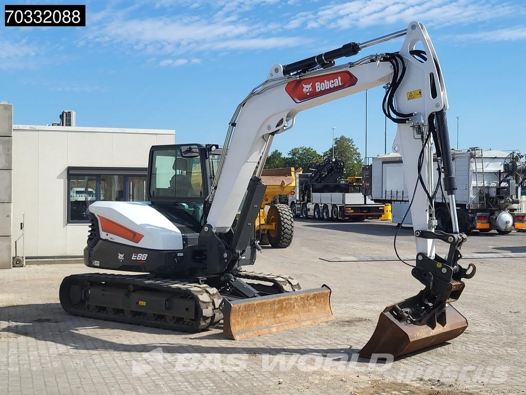 Bobcat E88 A/C - Like New! Mini excavators < 7t (Mini diggers)