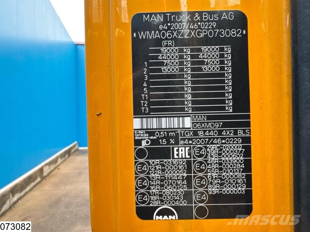 MAN TGX 18 440 EURO 6 Sattelzugmaschinen