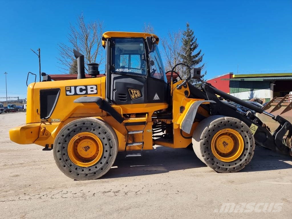 JCB 436 E HT Naudoti ratiniai krautuvai