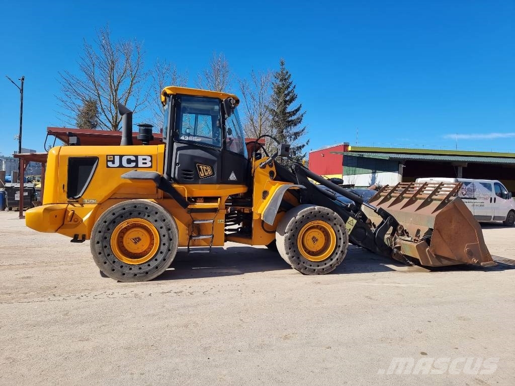 JCB 436 E HT Naudoti ratiniai krautuvai