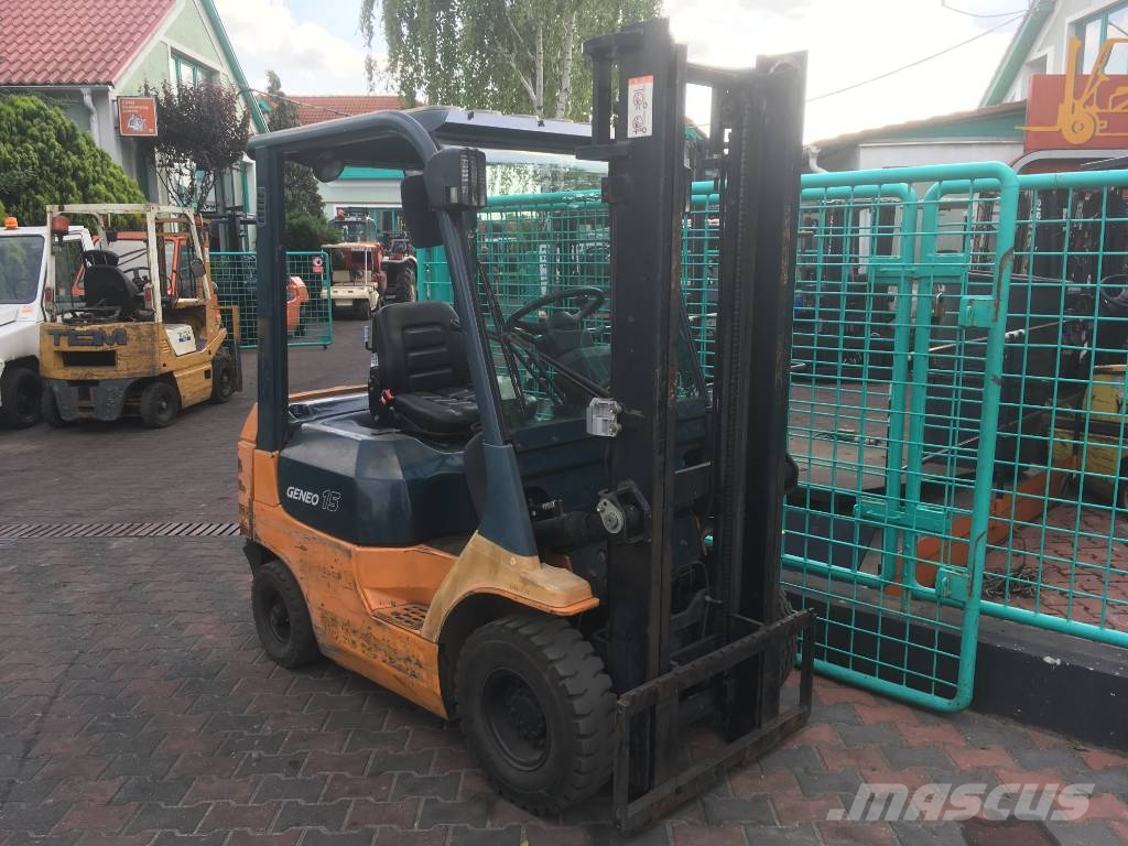 Toyota 7 FG 15 V-2989 OB Gázüzemű targoncák