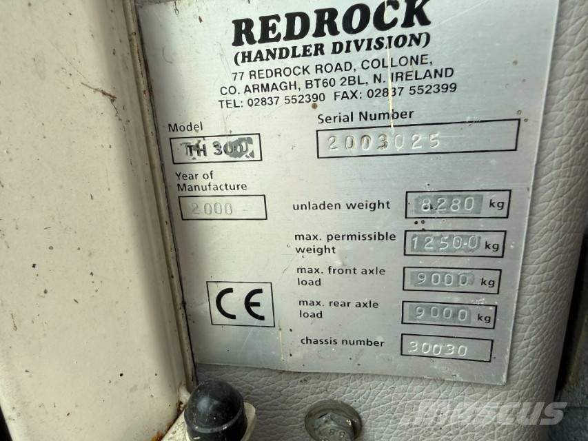 Redrock TH300 Telescopische wielladers