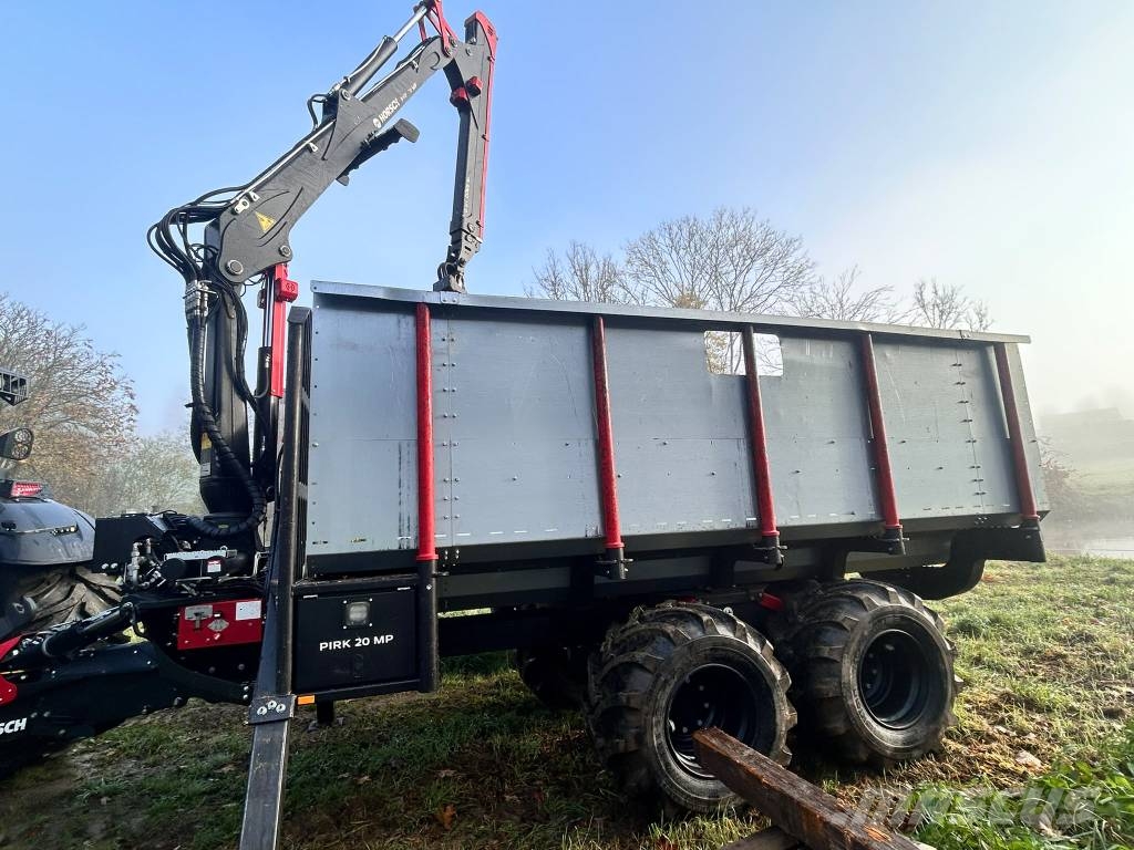 Valtra + Horsch Q265 + MP20 Orman traktörleri