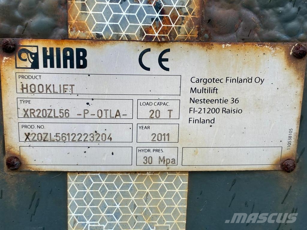 Hiab XR20ZL56 20T Abrollkipper