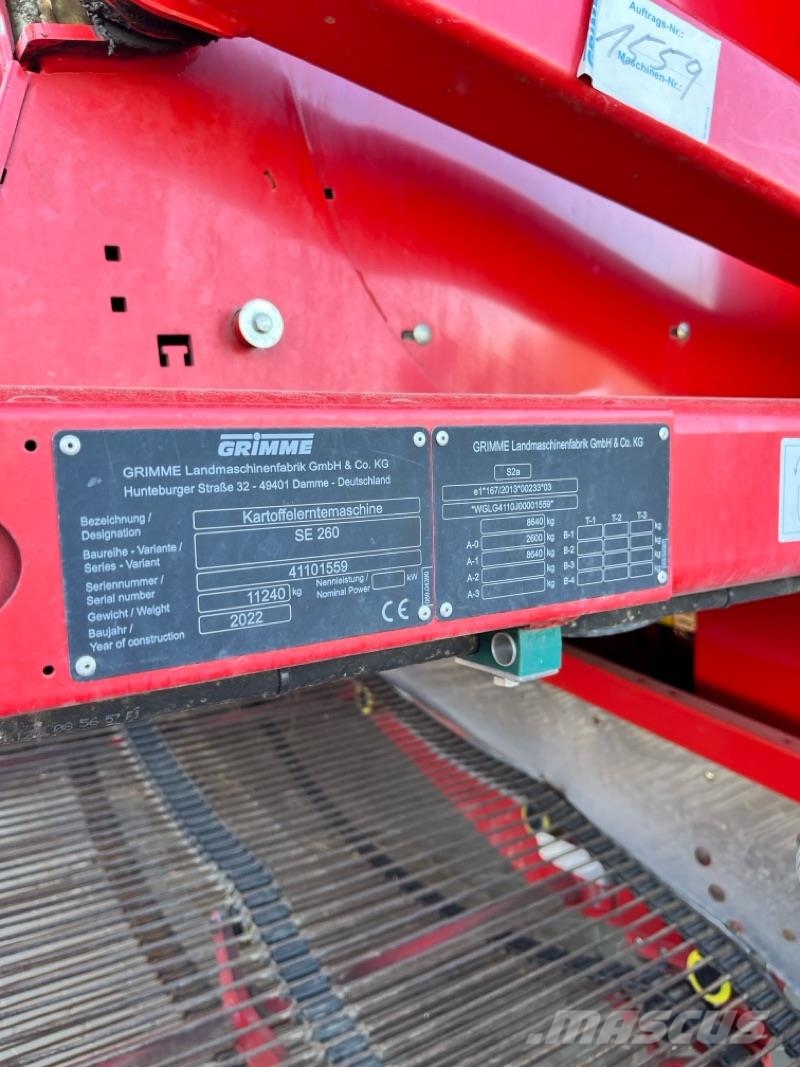 Grimme SE 260 UB Άλλα γεωργικά μηχανήματα