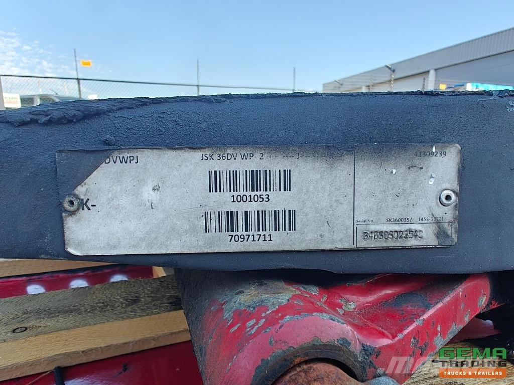  Vlastuin 87.5 Lifting plate - Pneumatic Chassis and suspension