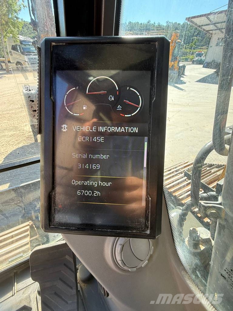 Volvo ECR 145 EL (16700Kg) Vikšriniai ekskavatoriai