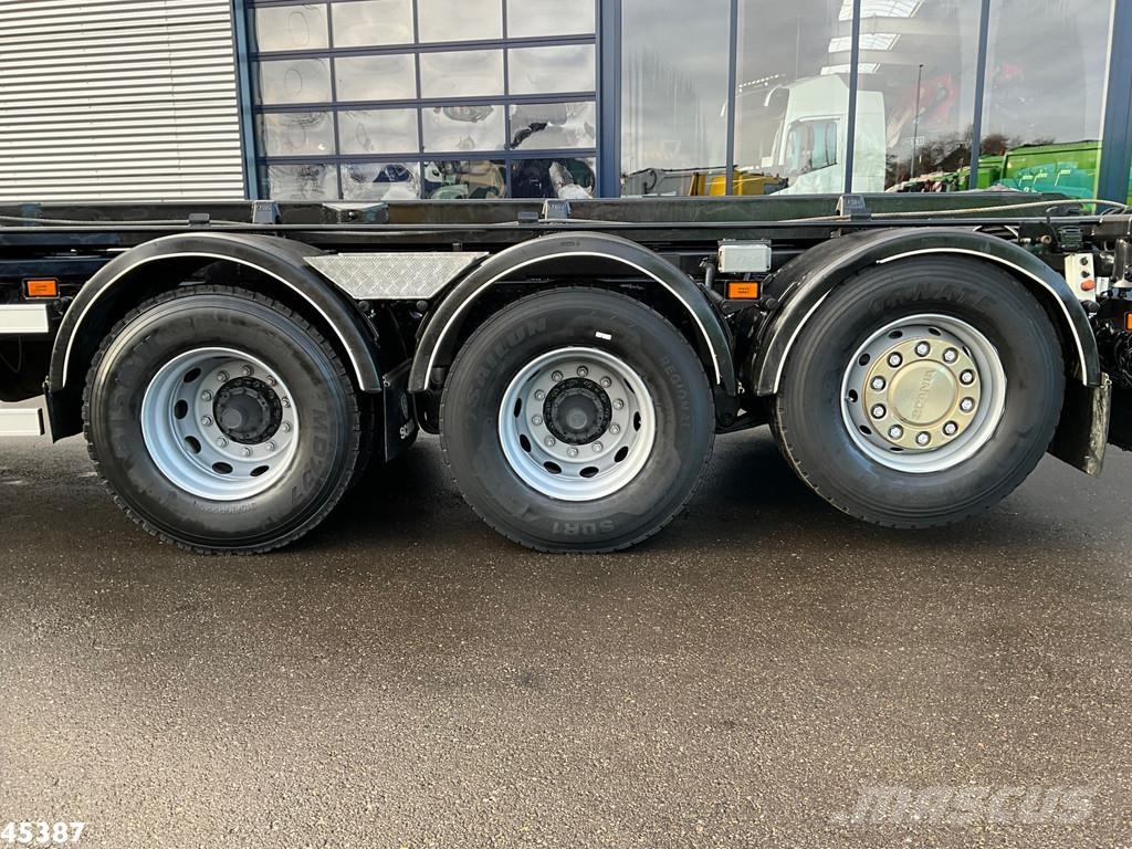 Scania G 490 8x4 Euro 6 Hiab 24 Tonmeter laadkraan Kotalni prekucni tovornjaki