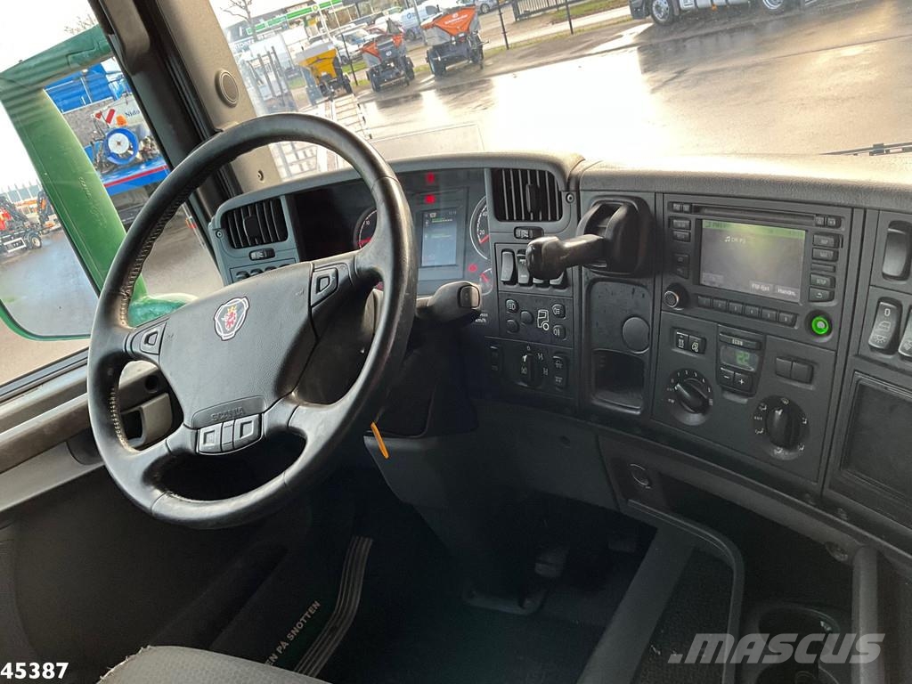 Scania G 490 8x4 Euro 6 Hiab 24 Tonmeter laadkraan Kotalni prekucni tovornjaki