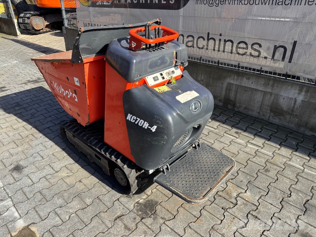 Kubota KC 70 サイト　ダンプ