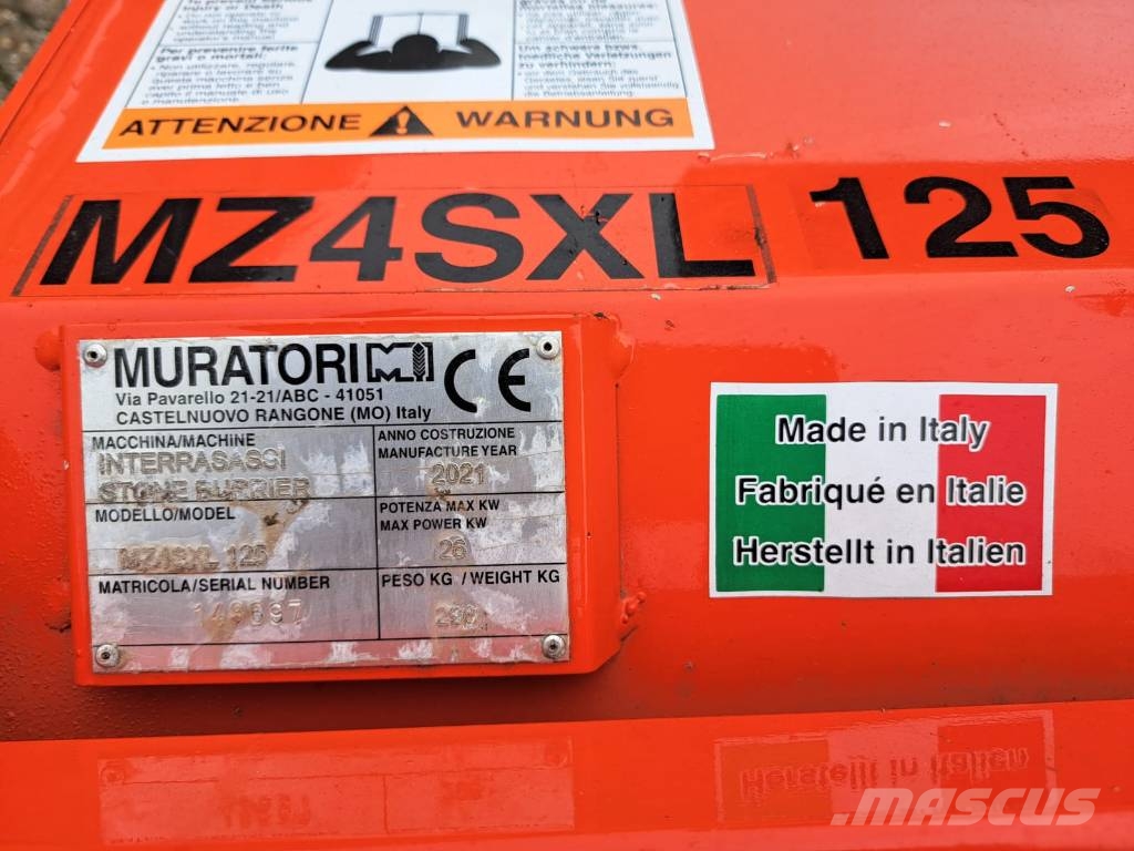 Muratori MZ4SXL 125 Randaalid/mullafreesid