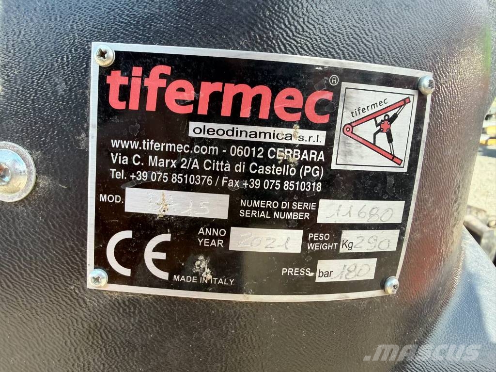 Tifermec BA15 série GreenLine Minigraafmachines < 7t