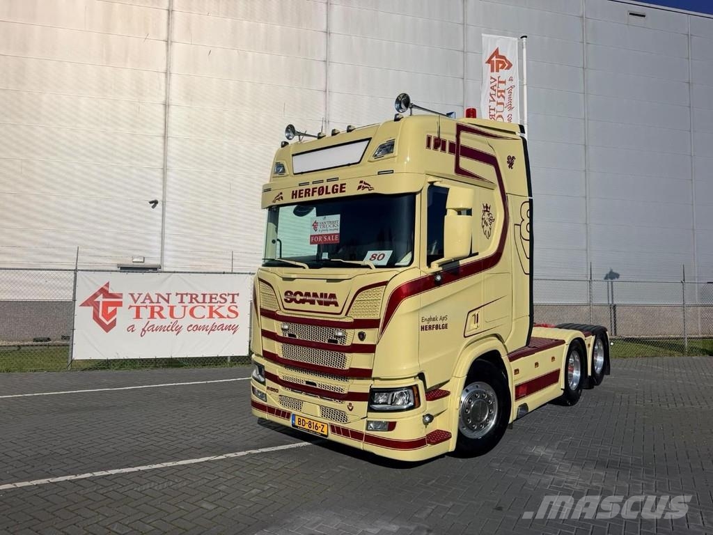 Scania R-SERIEN, R650 full air, retarder, hydrauliek, 295 Tractor Units