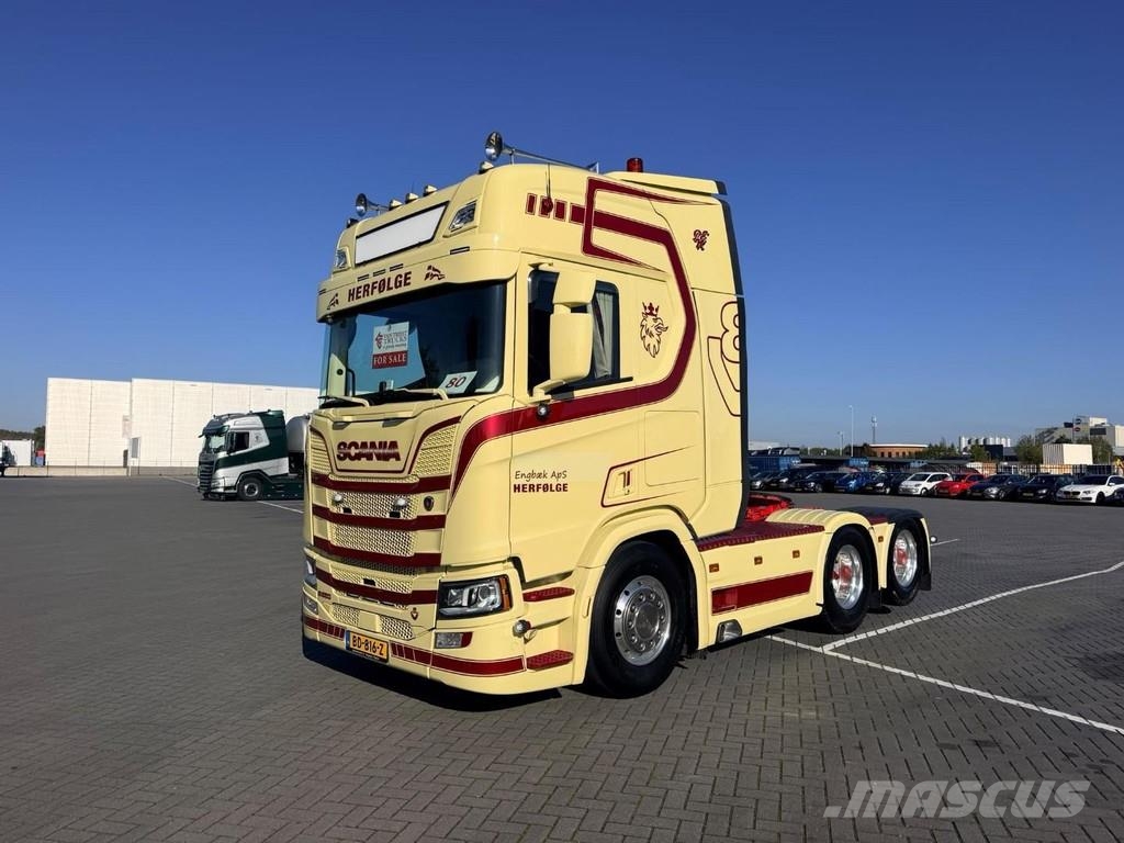 Scania R-SERIEN, R650 full air, retarder, hydrauliek, 295 Tractor Units
